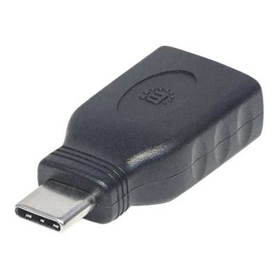 Manhattan USB 3.2 Gen 1 (USB 3.0) Adapter [1x USB 3.2 Gen 2 stekker C (USB 3.1) - 1x USB 3.2 Gen 2 bus A (USB 3.1)] Adap