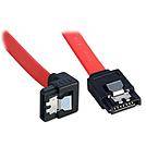 LINDY SATA-kabel met 90°-connector 7-pins. Klinktype 1m-8