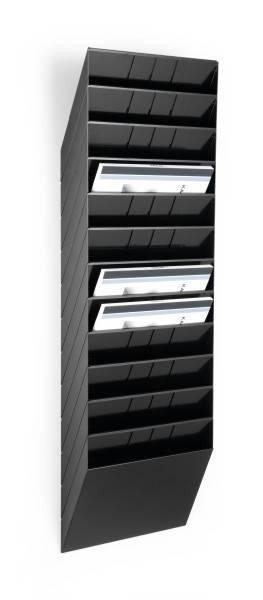 DURABLE Flexiboxx brochuredispenser 12 A4 liggend formaat-5