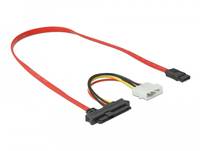 Delock Cable SAS SFF-8482 + Power > 1 x SATA 7 pin 0.5 m-1