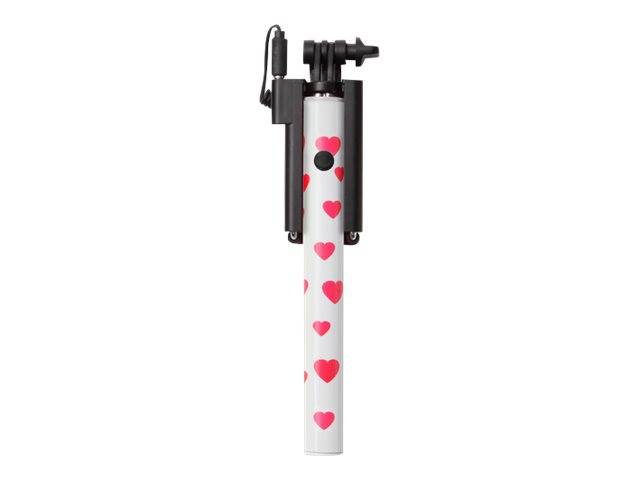 Ultron 173950 selfiestick smartphone roze, zilver, wit-0