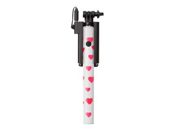 Ultron 173950 selfiestick smartphone roze, zilver, wit