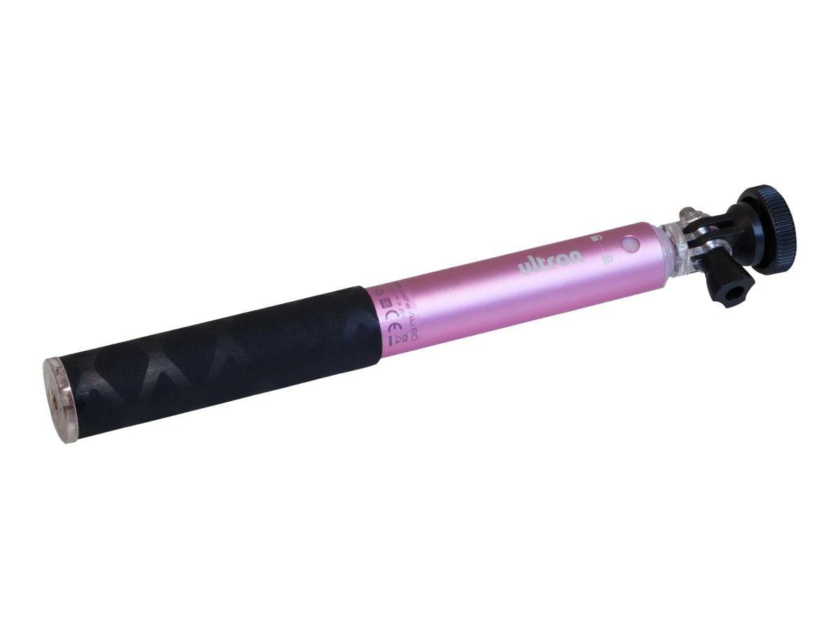 Ultron Alu 80 selfiestick Universeel Zwart, Roze-0