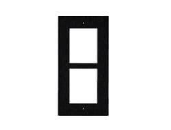 2N IP Verso - Frame voor vlakke installatie, 2 modules - zwart (moet samen met 9155015 worden geleverd)-8