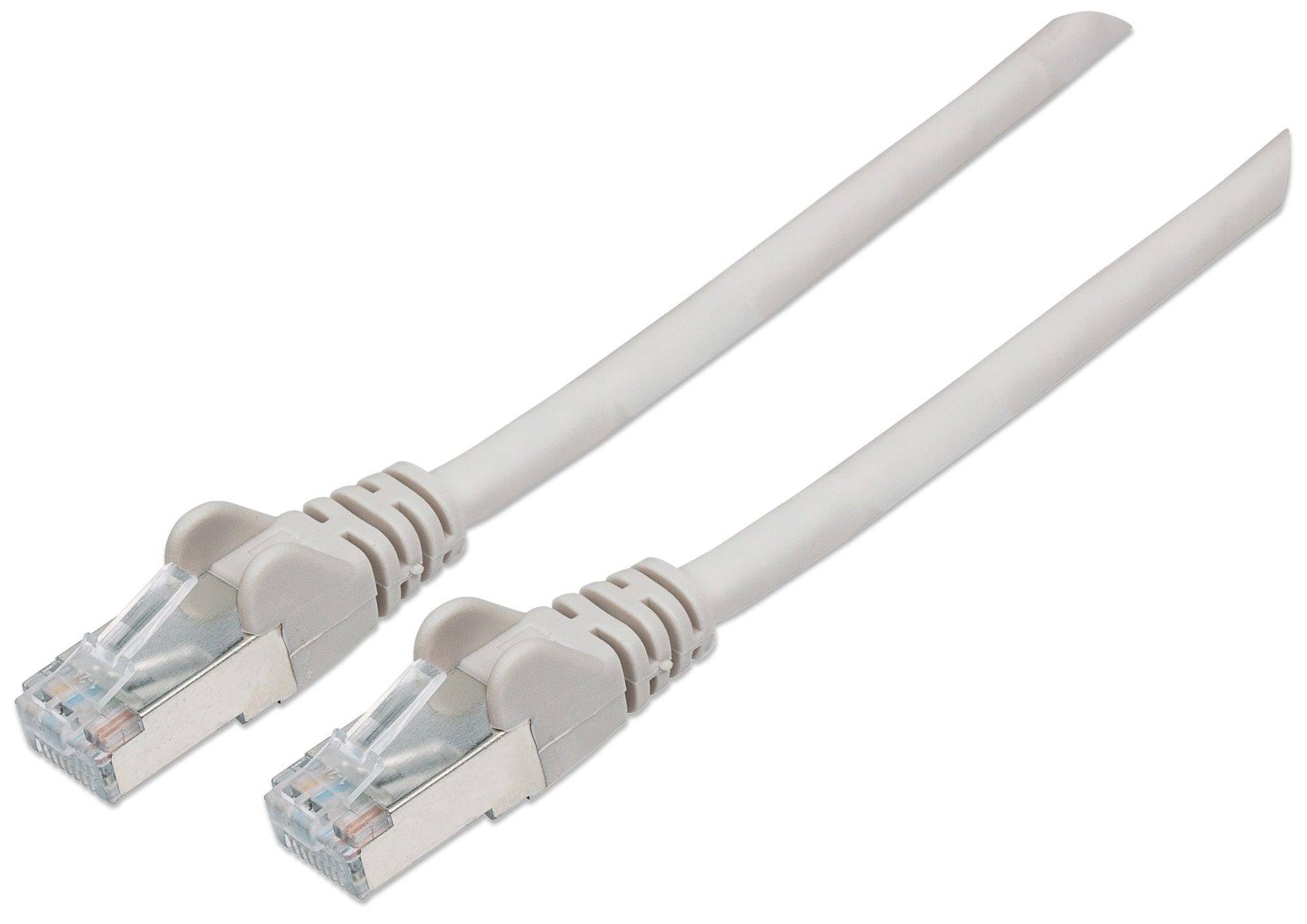 Intellinet 733267 RJ45 Netwerkkabel, patchkabel CAT 6 S/FTP 5.00 m Grijs Vergulde steekcontacten 1 stuk(s)-7