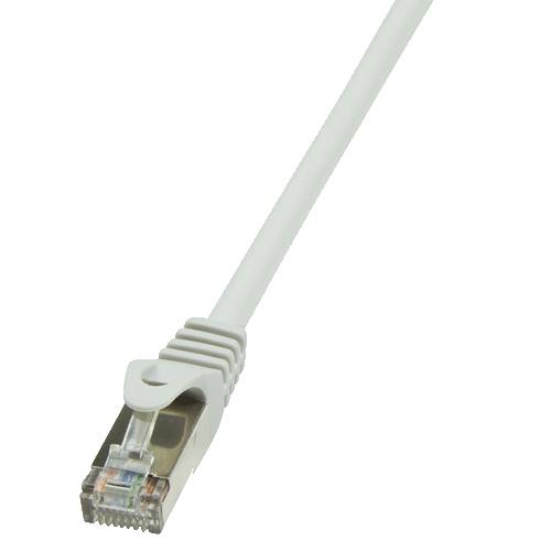 LogiLink CP1062S RJ45 Netwerkkabel, patchkabel CAT 5e F/UTP 3.00 m Grijs Afgeschermd 1 stuk(s)-2