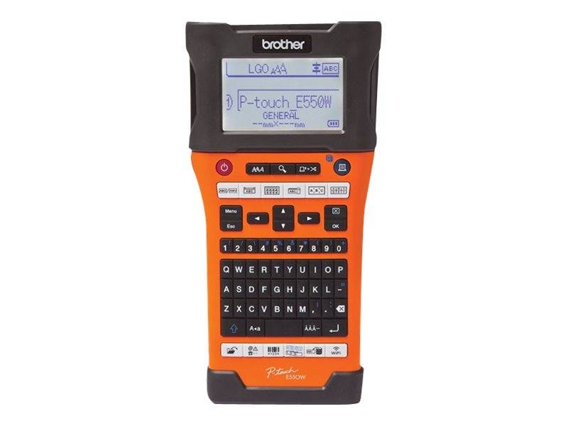 Brother P-TOUCH E550WVP Labelmaker Geschikt voor labels: TZe, Hse 3.5 mm, 6 mm, 9 mm, 12 mm, 18 mm, 24 mm-4