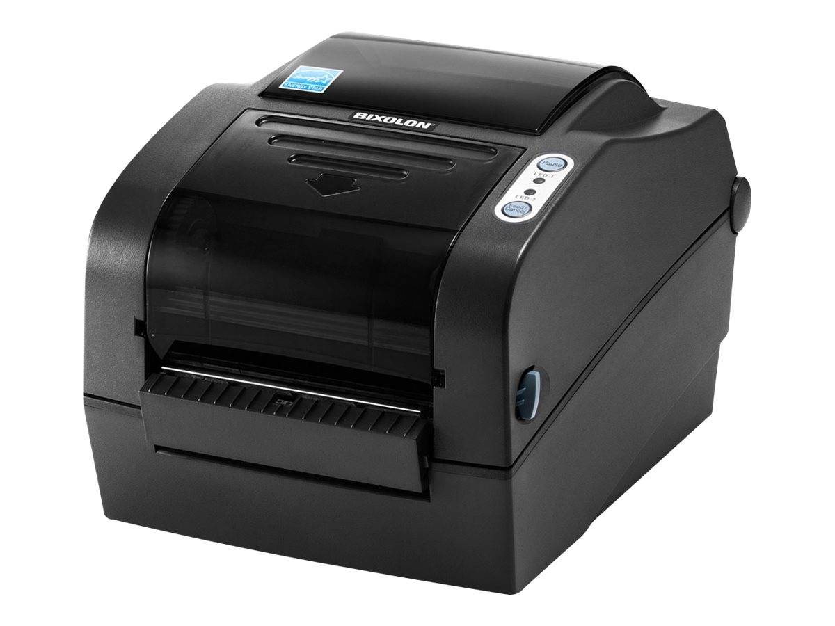 Bixolon SLP-TX420, 8 dots/mm (203 dpi), EPL, ZPLII, USB, USB Host, RS232, Ethernet, donkergrijs, 9-pins-0