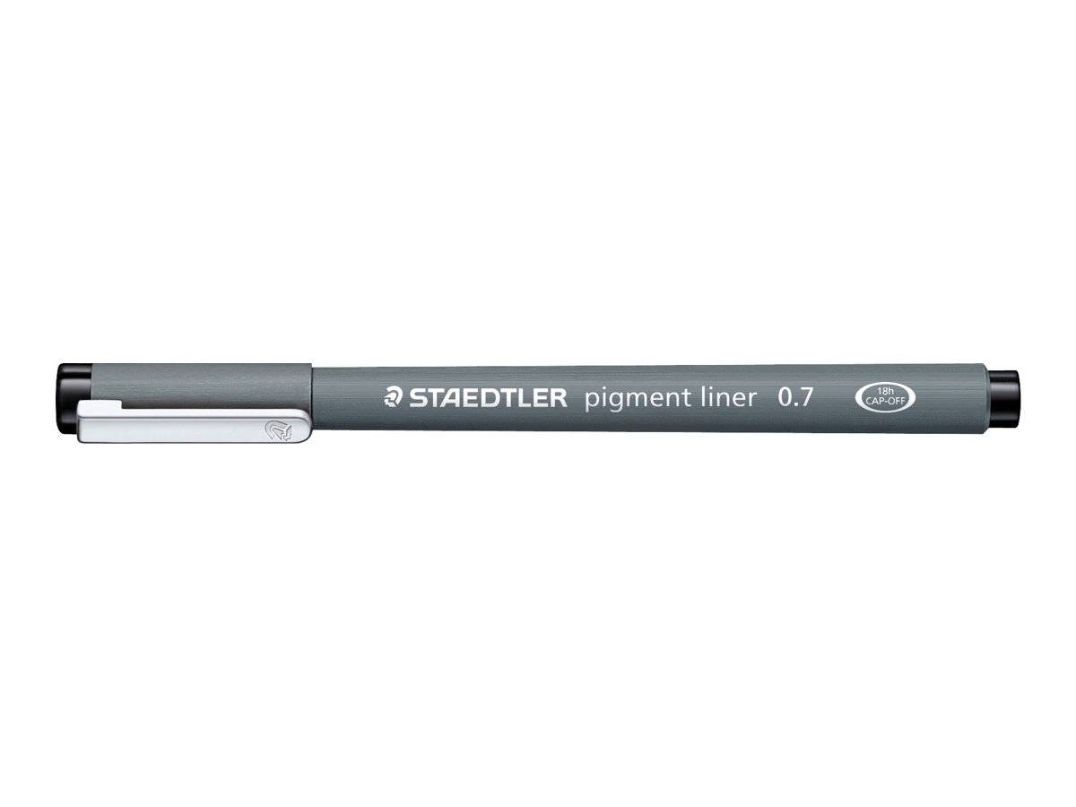 STAEDTLER pigmentliner 0,7 mm zwart 10 stuks-0