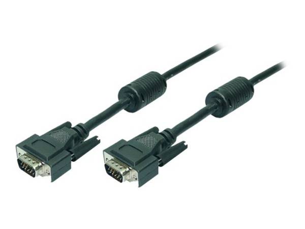 LOGILINK CV0018 Kabel; D-Sub 15pin HD stekker,aan beide zijden; zwart; 20m - 1 stuk
