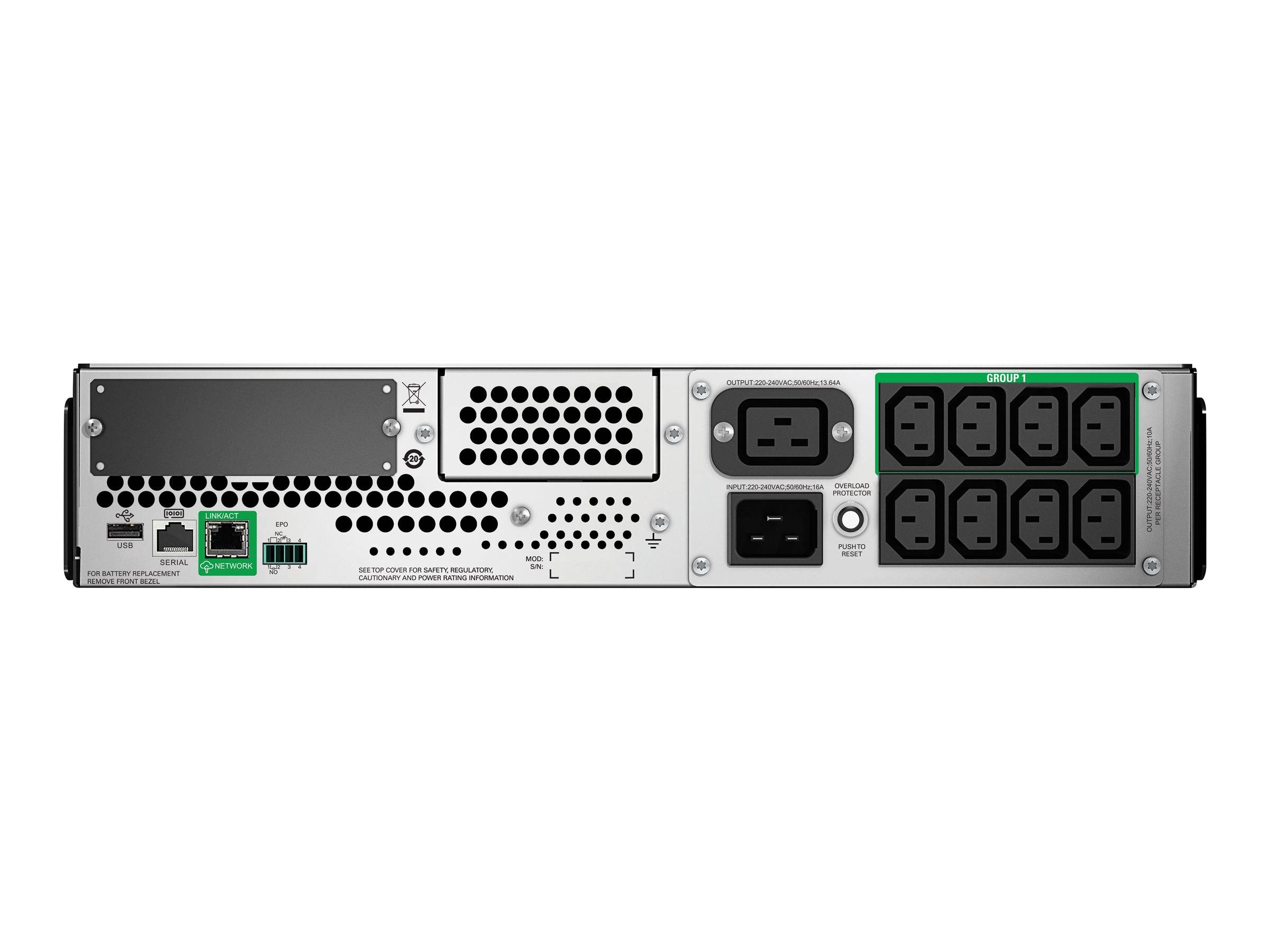 APC SMT3000RMi2UC met SmartConnect , Rackmount, 2HE-7