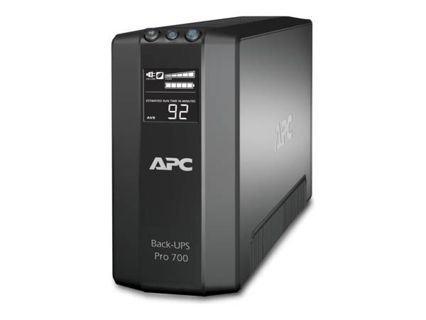APC by Schneider Electric Back-UPS BR700G Line-interactive UPS - 700 VA/450 W - Toren - 12 Uur Recharge - 3 Minuut Stand