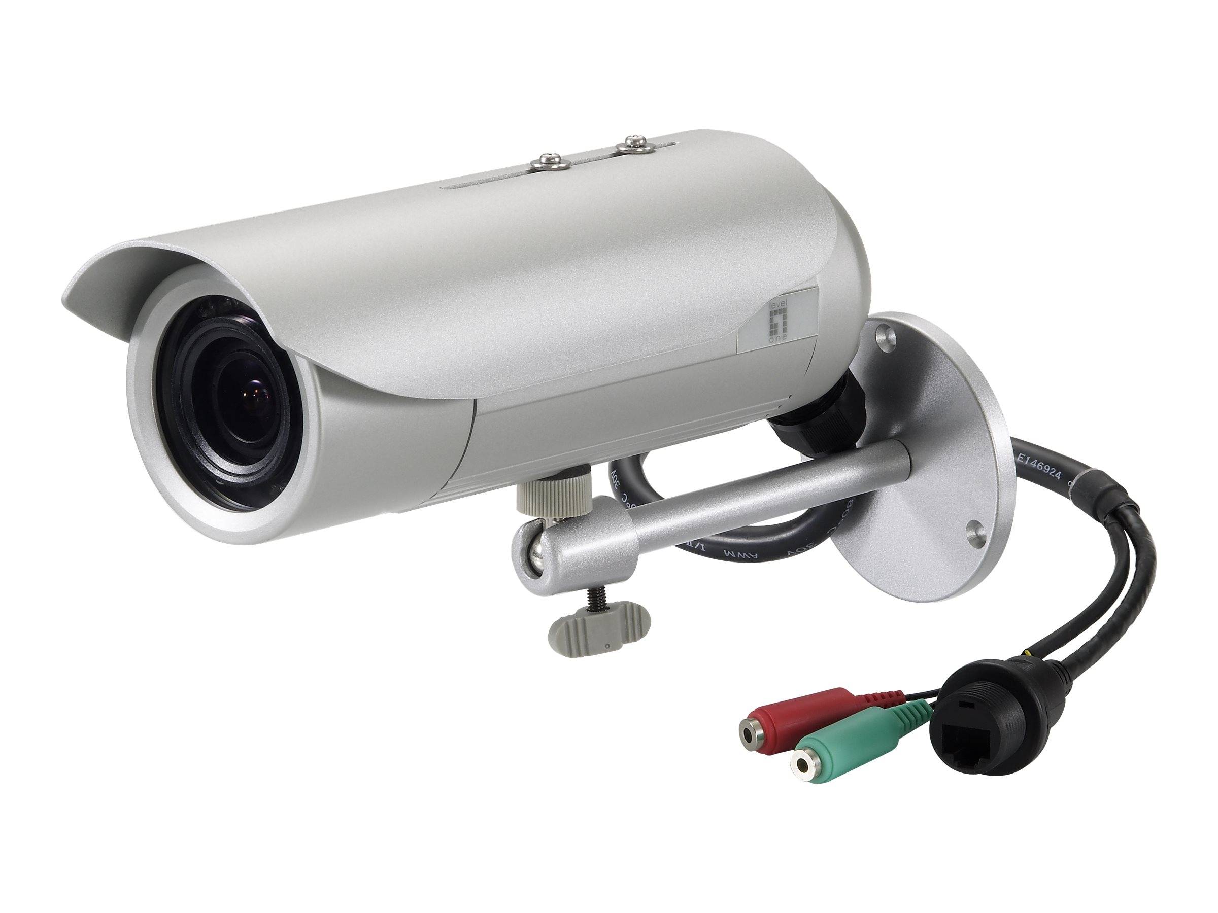 LevelOne IPCam FCS-5057 Dome-uitgang 3MP H.264 IR4.3W PoE-5