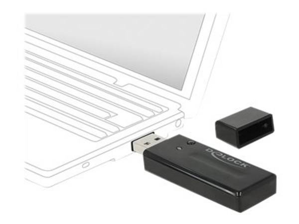 DeLOCK USB-A - WLAN / Wi-Fi dongle - Dual Band AC1200 / 1200 Mbps
