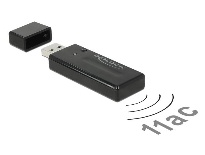 DeLOCK USB-A - WLAN / Wi-Fi dongle - Dual Band AC1200 / 1200 Mbps-4