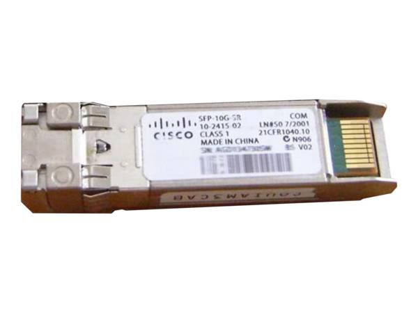 Cisco 10GBASE-SR SFP+ transceivermodule voor MMF, 850 nm golflengte, LC duplexconnector
