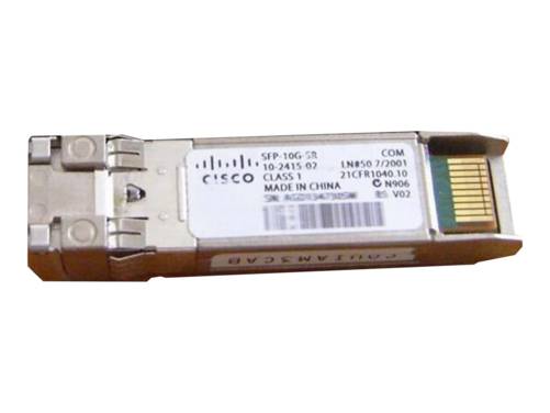 Cisco 10GBASE-SR SFP+ transceivermodule voor MMF, 850 nm golflengte, LC duplexconnector