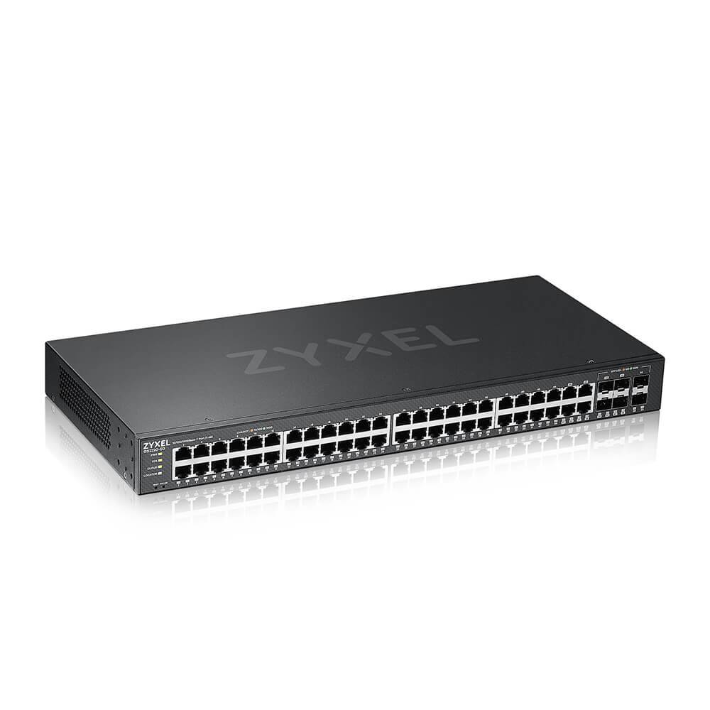 Zyxel GS2220-50-EU0101F netwerkswitch Managed L2 Gigabit Ethernet (10/100/1000) Zwart-7