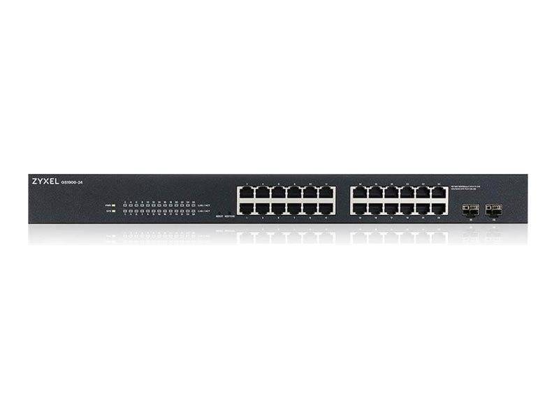 Zyxel GS-1900-24 v2 Managed L2 Gigabit Ethernet (10/100/1000) 1U Zwart-1
