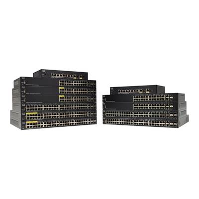 Cisco SF350-24MP-K9-EU Managed Netwerk Switch     