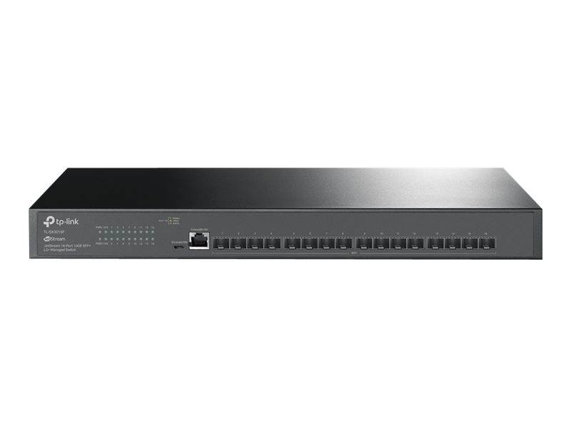 TP-Link TL-SX3016F netwerkswitch Managed L2/L2+ Geen Zwart-0