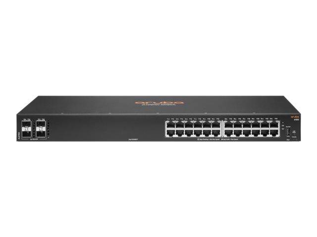 HPE Aruba 6100 24G 4SFP+ Schakelaar JL678A-0