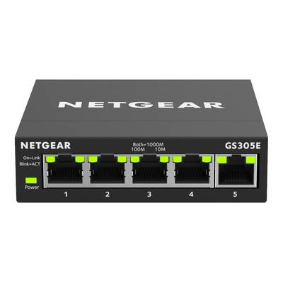 NETGEAR GS305E Managed Netwerk Switch  5 poorten   