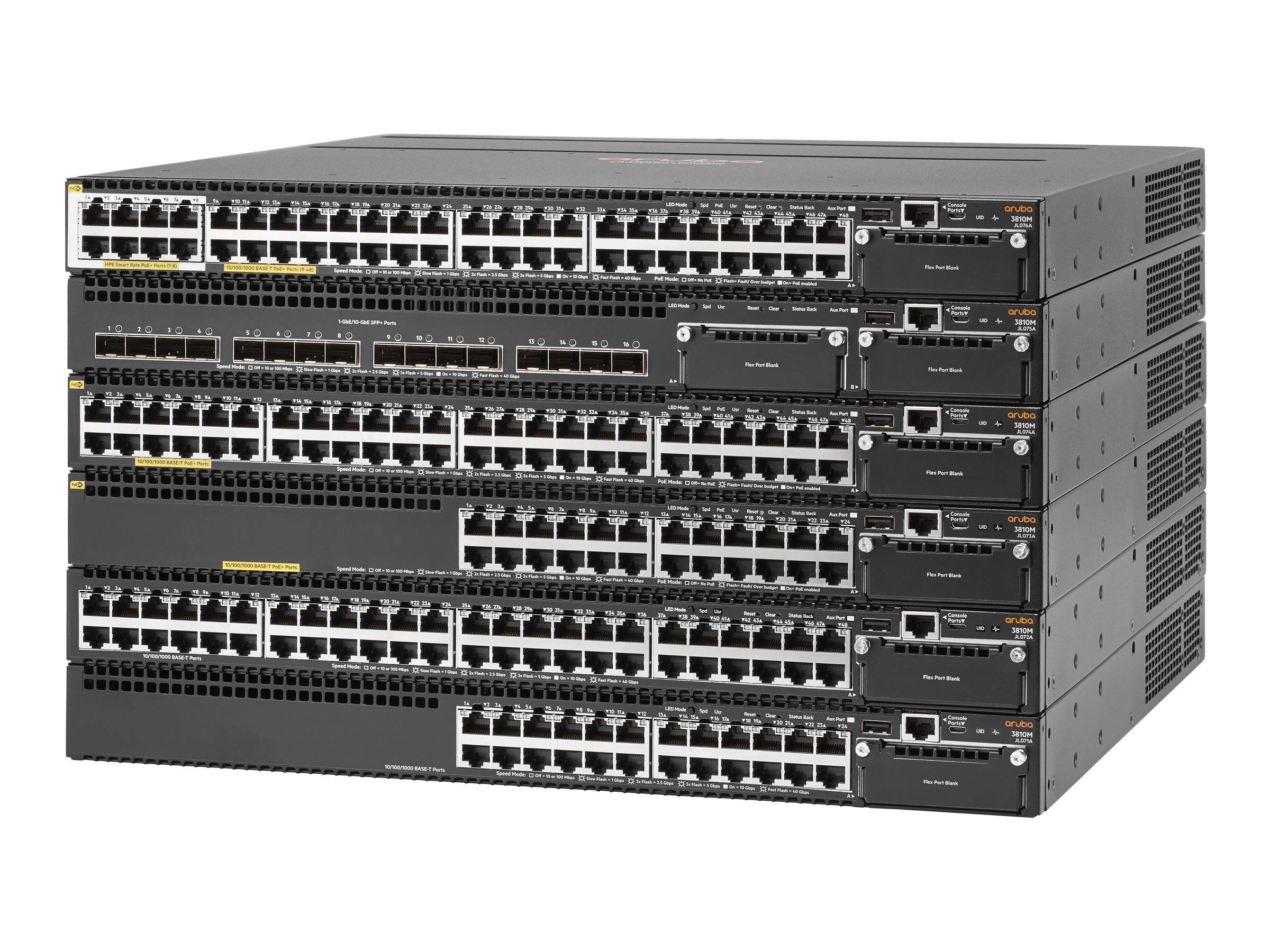 HPE Aruba 3810M 16SFP+ 2-slot Switch - Switch - 16 poorten - beheerd-0