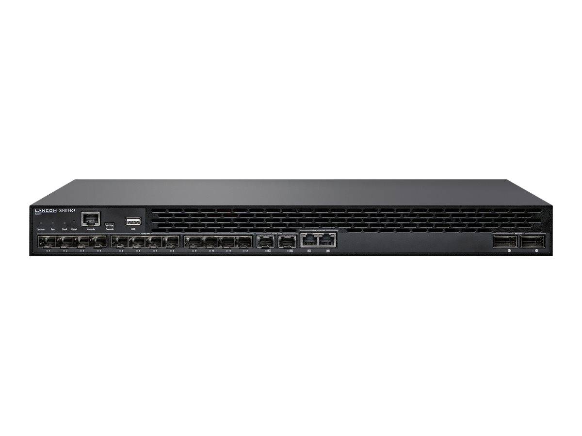 LANCOM XS-5116QF Schakelaar 12x SFP+ / 2x Combo SFP+ / 2x QSFP+-0