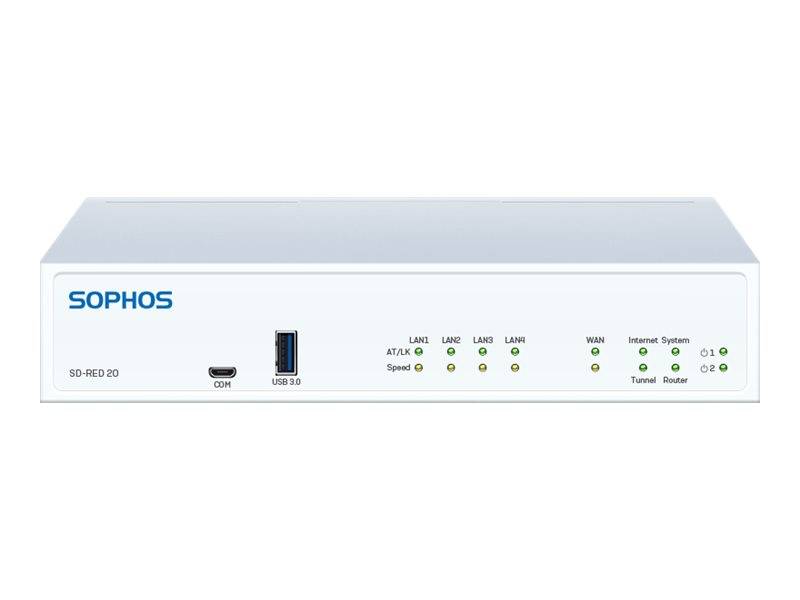 SOPHOS SD-RED 20 Rev.1 apparaat - Netsnoer voor meerdere regio's-0