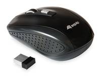 Equip Optische Muis draadloos USB Travel 4 knoppen R+L zwart-1