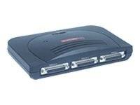 Longshine printserver 10/100 3x parallel WEB-beheer/SMB-0