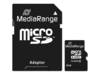 MediaRange SD MicroSD-kaart 16GB SD CL.10 incl. adapter