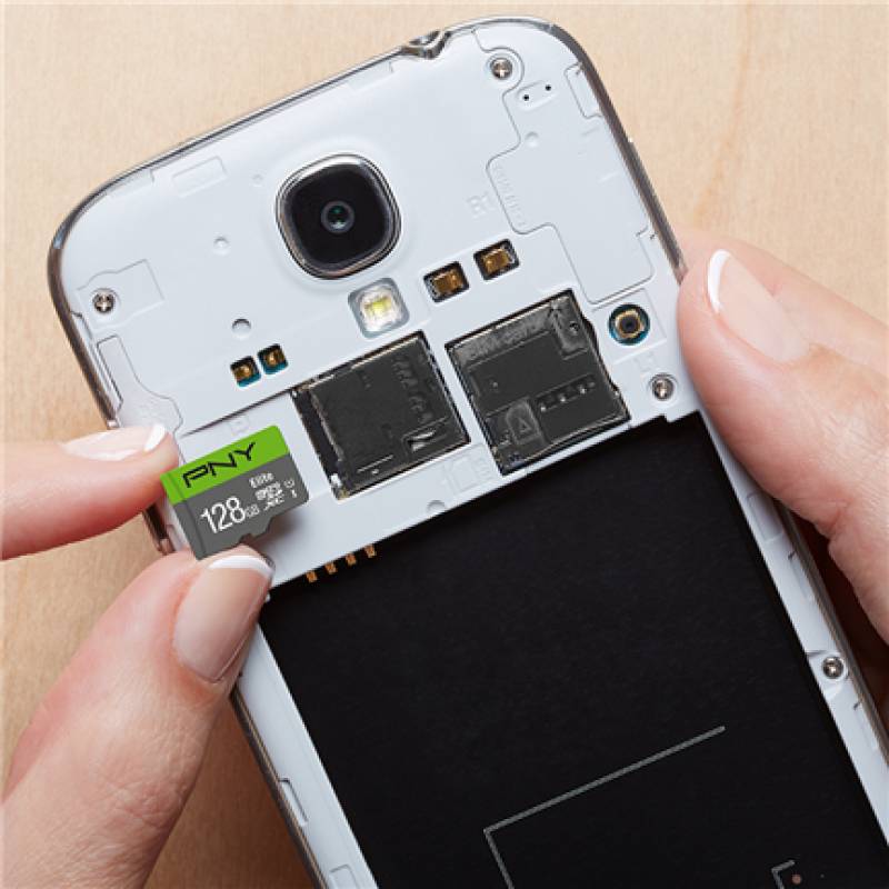 PNY Elite - Flashgeheugenkaart - 128 GB - UHS-I U1 / Klasse 10-5