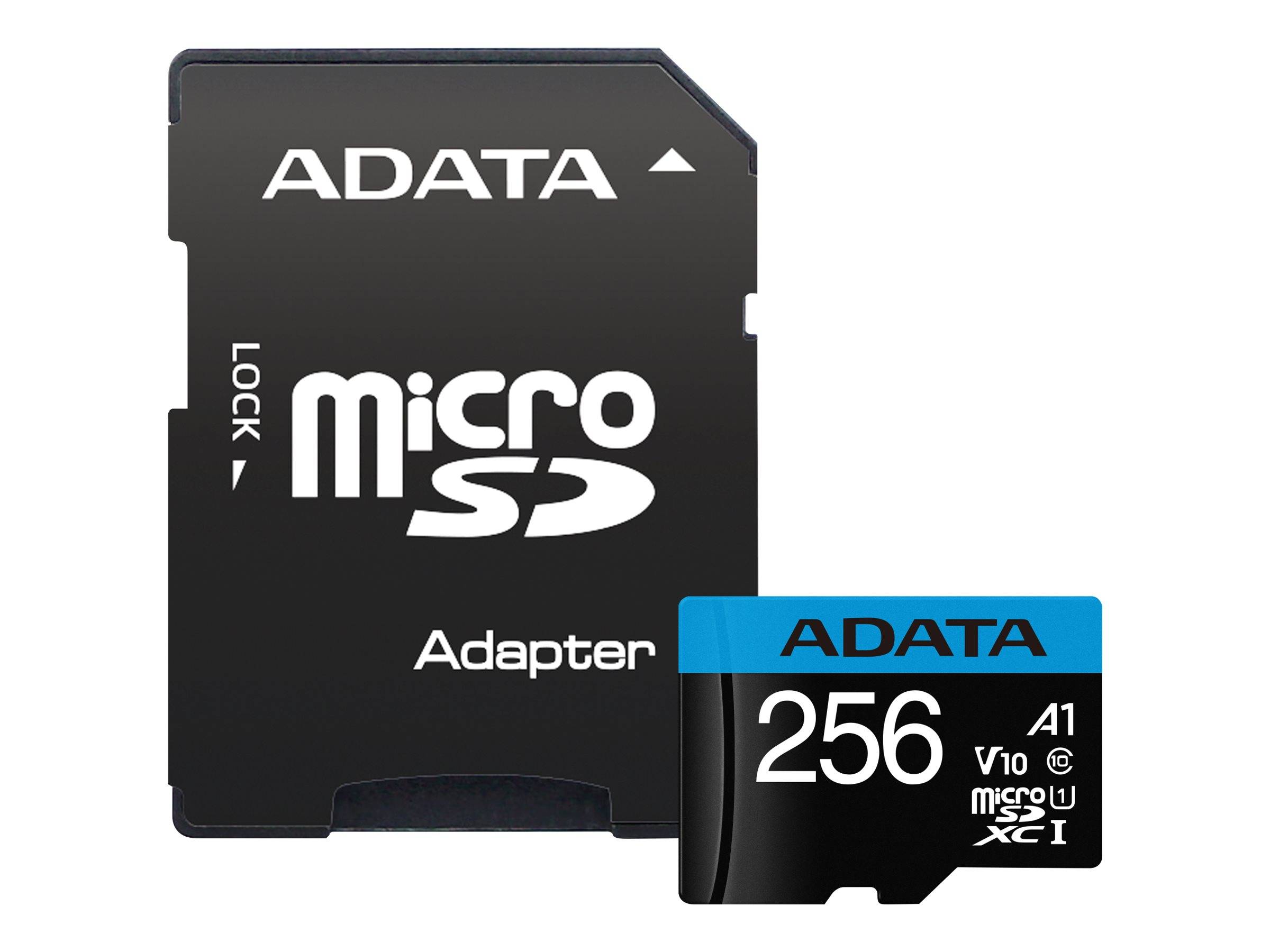 ADT ADATA Premier 256 GB MicroSDXC UHS-I Klasse 10-0