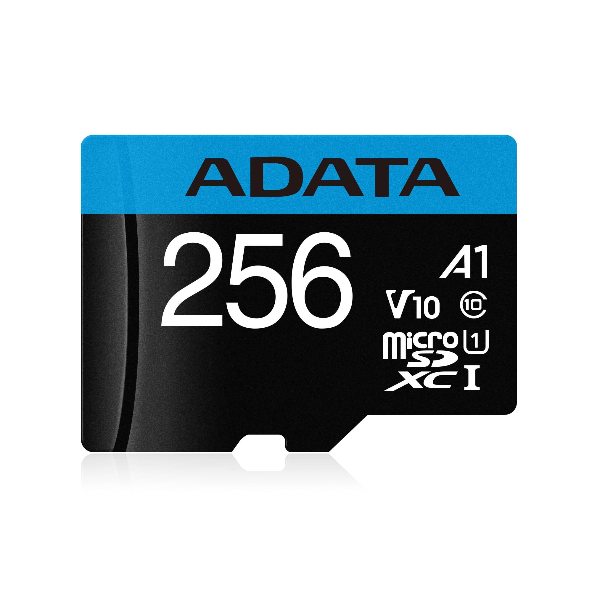 ADT ADATA Premier 256 GB MicroSDXC UHS-I Klasse 10-5