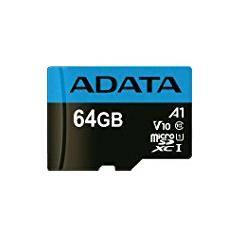 ADT ADATA 64GB, microSDHC, Class 10 UHS-I Klasse 10-3