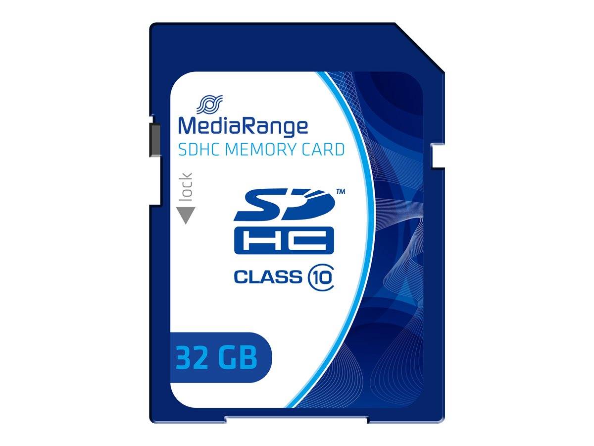 MediaRange SD-geheugenkaart 32GB SDHC Klasse 10-0