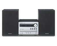 Panasonic;SC-PM250EG-S;Stereoset;Bluetooth, CD, USB, 2 x 10 W;Zilver-7