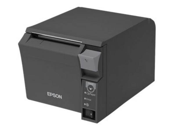 Epson TM-T70II, USB, Ethernet, donkergrijs, 80 mm