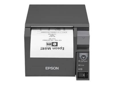 Epson TM-T70II, USB, Ethernet, donkergrijs, 80 mm-5