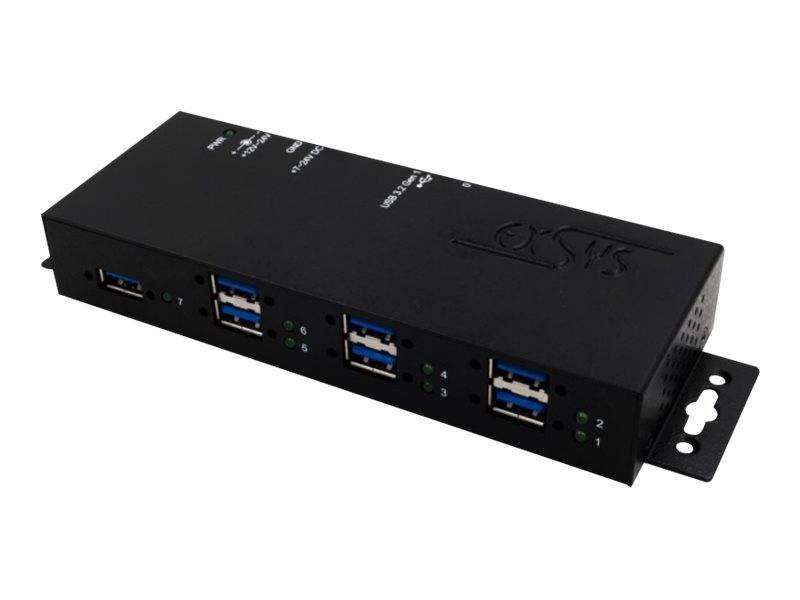 EXSYS EX-1517HMVS 7-poorts Managed USB 3.2 Gen1 Metal HUB met 15KV EDS Overspanningsbeveiliging-3
