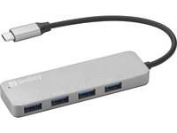 Sandberg USB-C naar 4 x USB 3.0 Hub SAVER-6