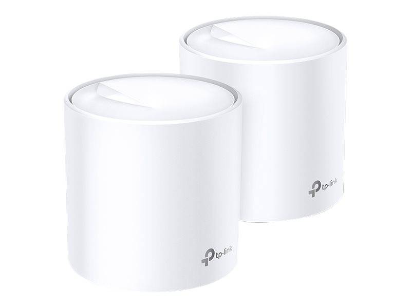 TP-Link Deco X20 Wi-Fi 6 IEEE 802.11ax Ethernet Draadloze router - dual band - 2,40 GHz ISM-band - 5 GHz UNII Band - 2 x-0