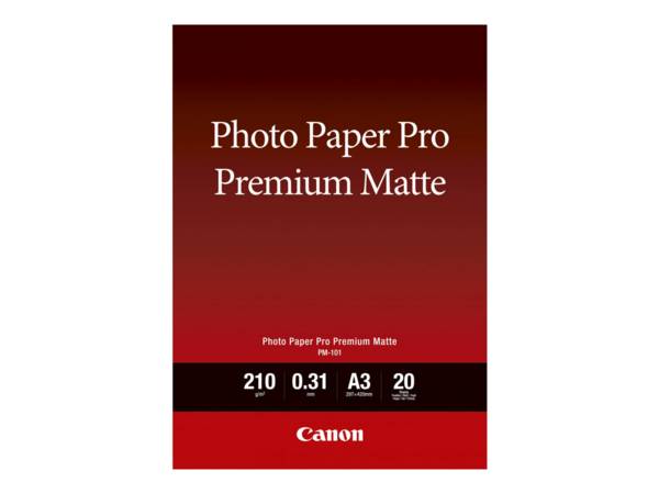 Canon PM-101 Pro Premium mat A 3, 20 Vel, 210 g