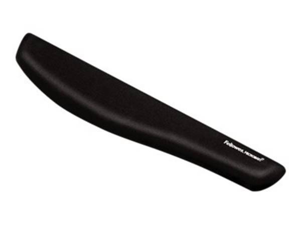 Fellowes toetsenbordpolssteun PlushTouch stof zwart