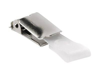Duurzaam accessoire 810326 voor badgehouder, badgeclip, nikkel, 25 stuks.-5