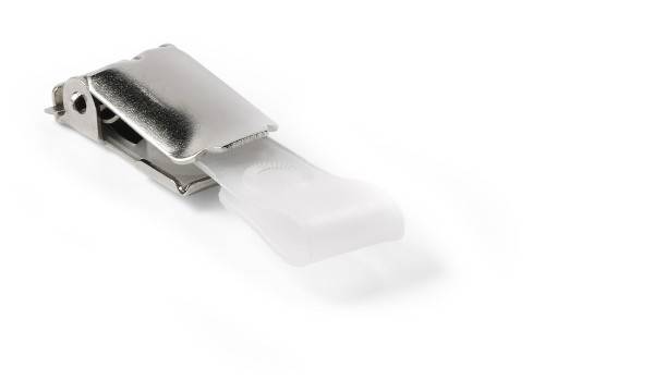 Duurzaam accessoire 810326 voor badgehouder, badgeclip, nikkel, 25 stuks.-8