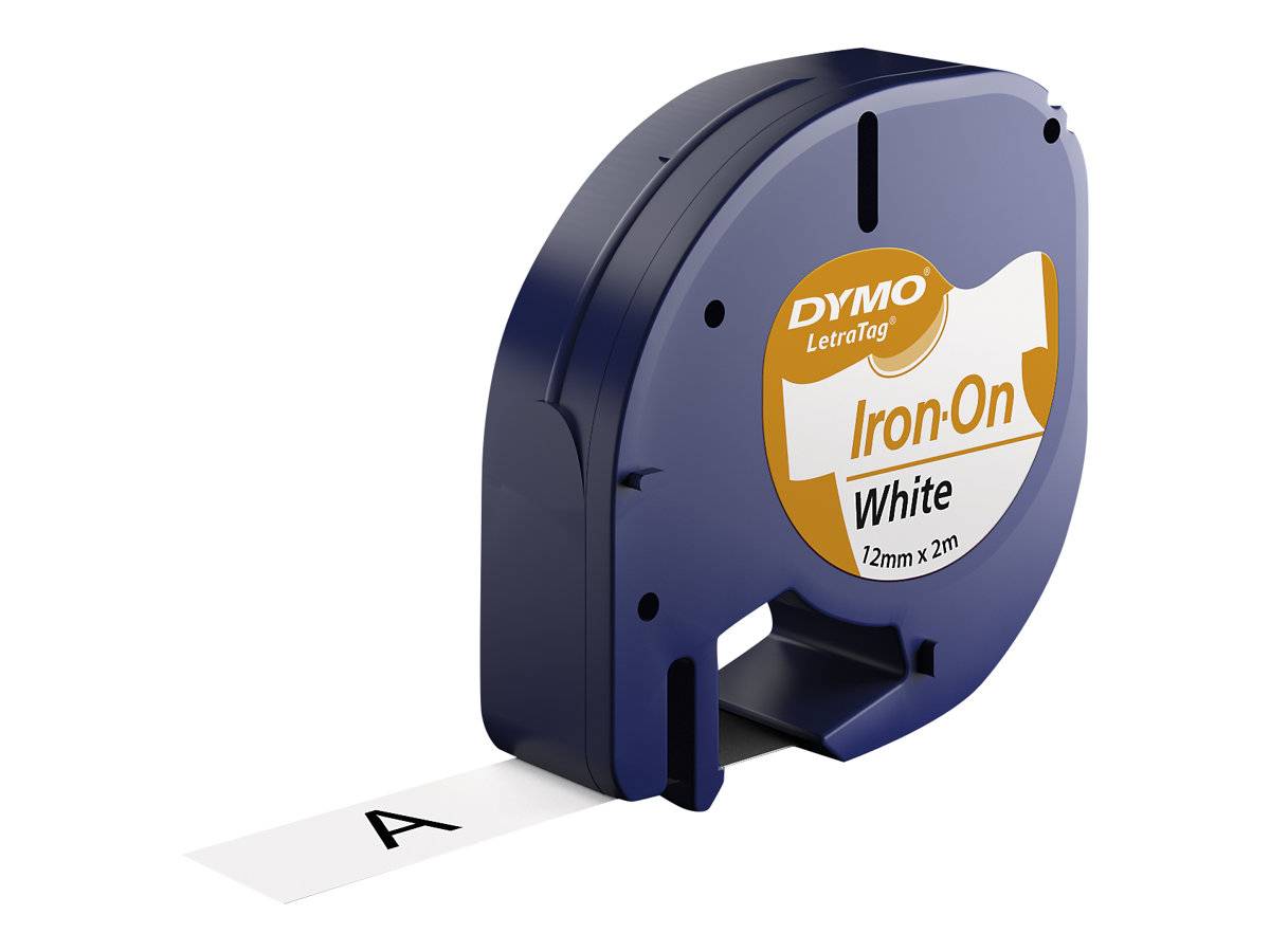 DYMO DYMO.S0718850 Tape; 12mm; 2m; wit; voor printer; Kleur van het teken: zwart - 1 rol-4