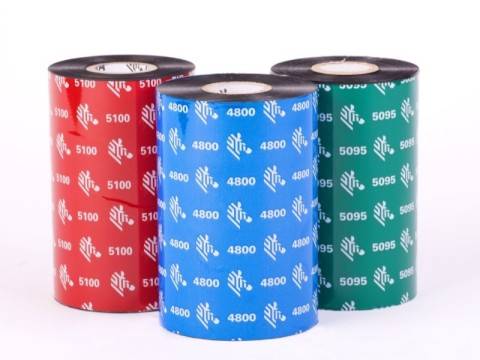 Zebra ZipShip 4800, thermisch transfer lint, hars, 40mm, 25.4mm-3